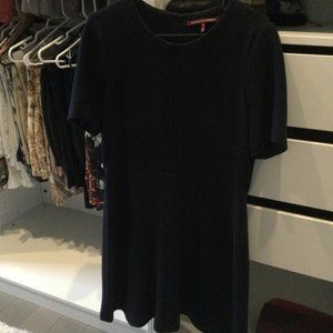 Navy blue chic modern elegant dress for any event